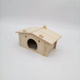 Hamster Swing SeesawSmall Nest Solid Wood Small House Hamster Sleeping